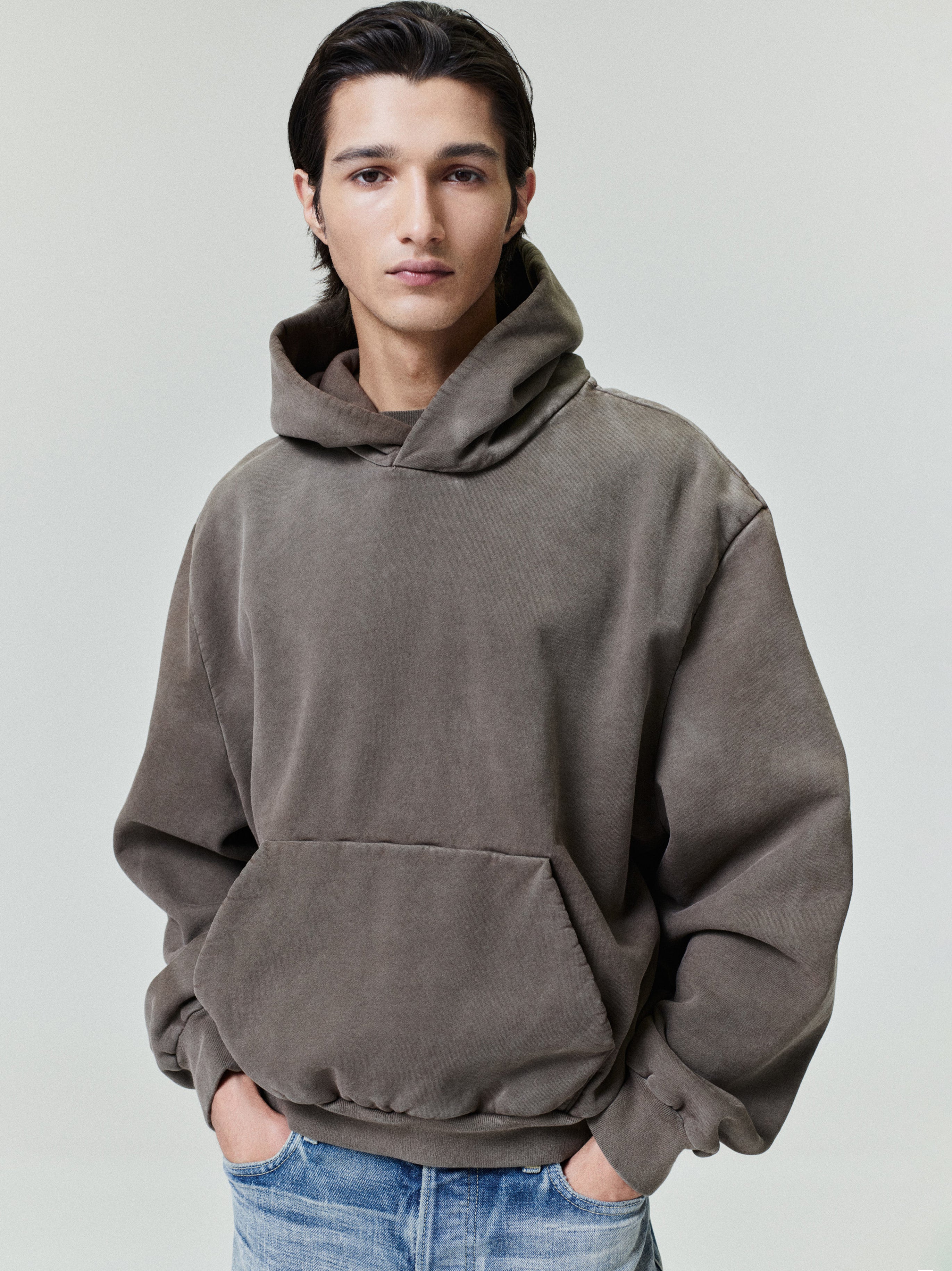 Sunfaded Classic Half Raglan Hoodie W/ Pocket – Fear of God