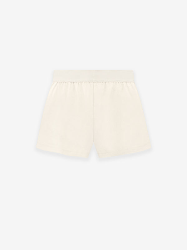 Chevron Brushed Wool Relaxed Short