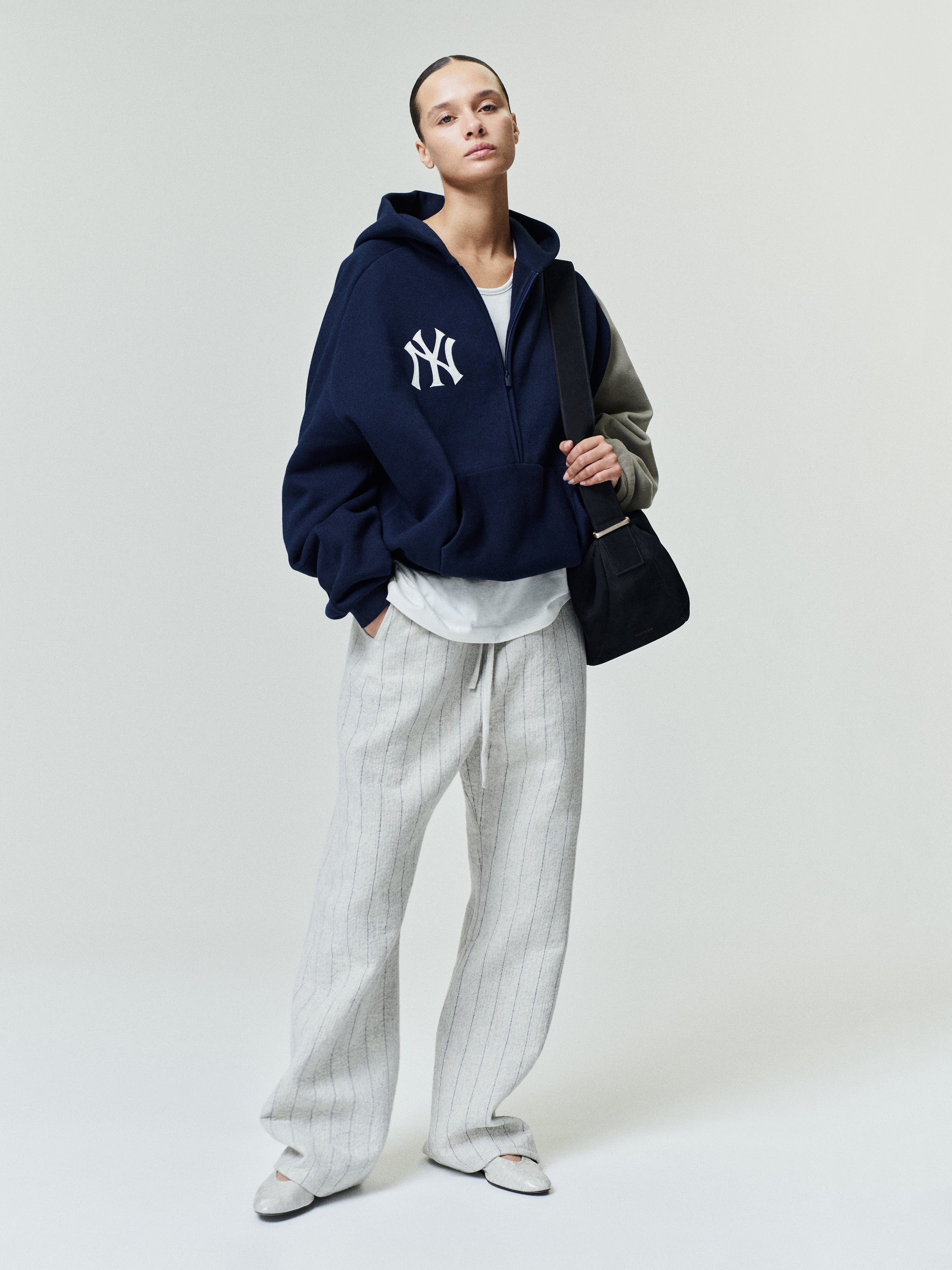 Yankees Raglan Half Zip Sport Hoodie – Fear of God