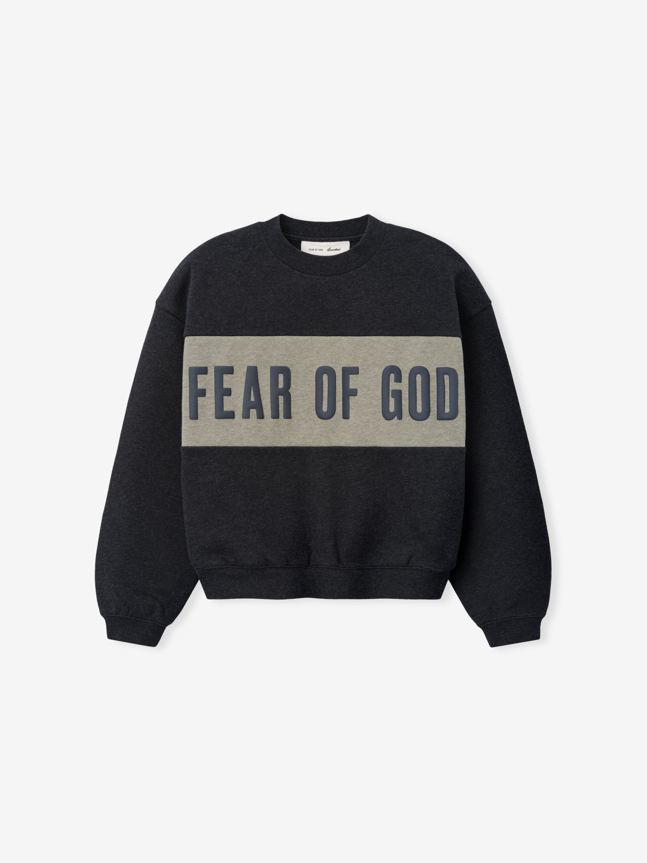 Kids Cropped Relaxed Panelled Sweatshirt – Fear of God