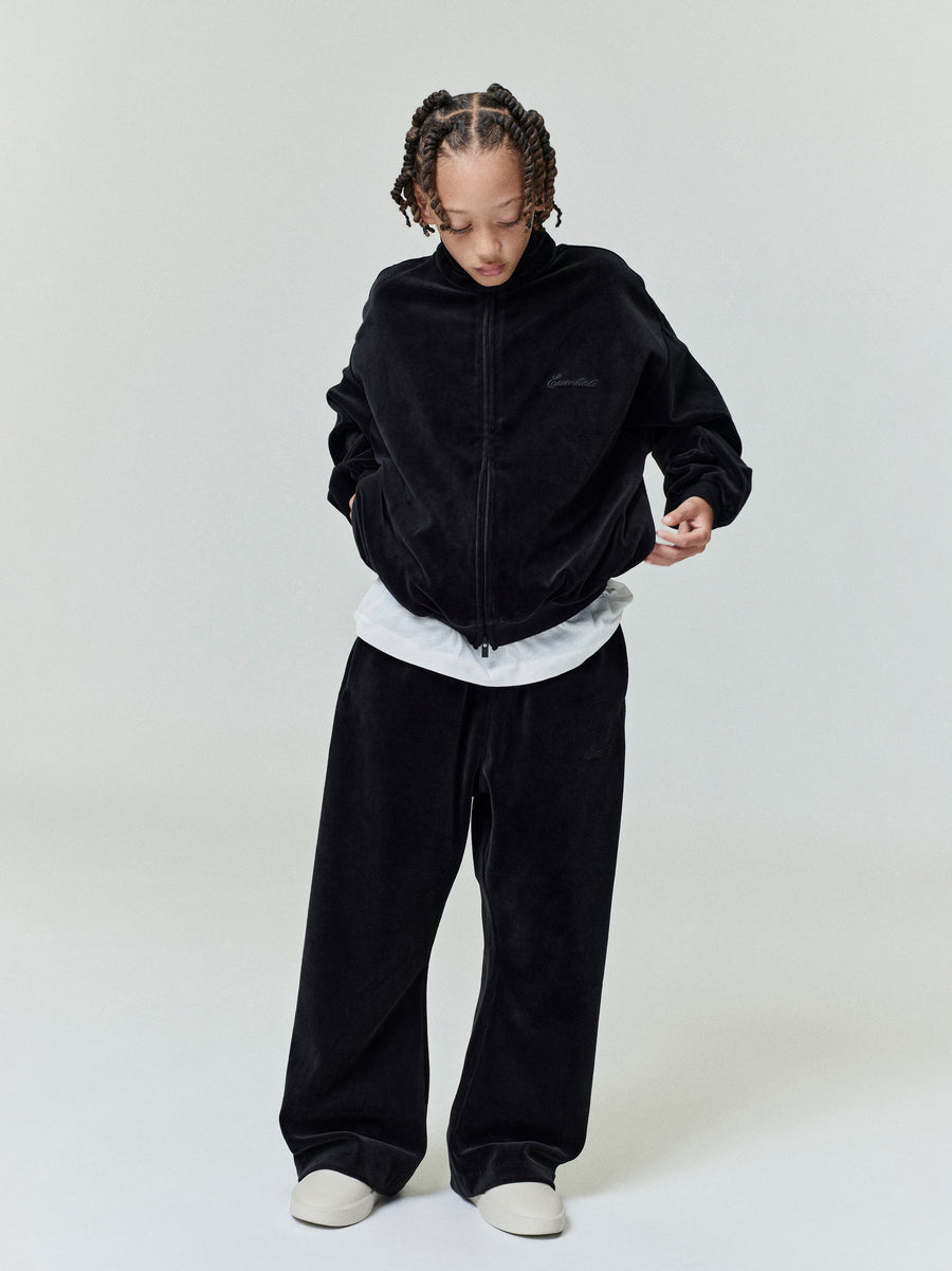 Kids Velour Classic Track Jacket - Fear of God