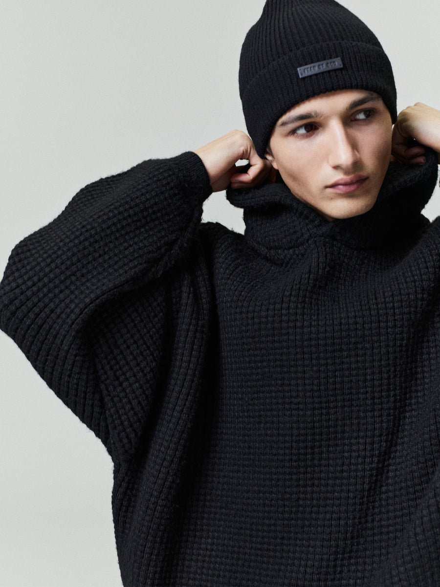 Heavy Waffle 90's Hoodie