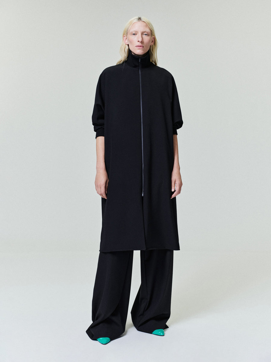 Womens Shirt Dress Black / XS view 2