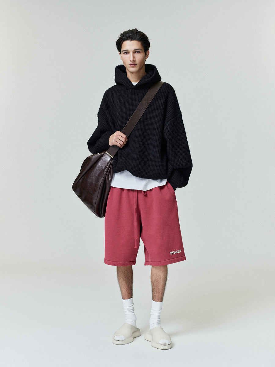 Heavy Waffle 90's Hoodie