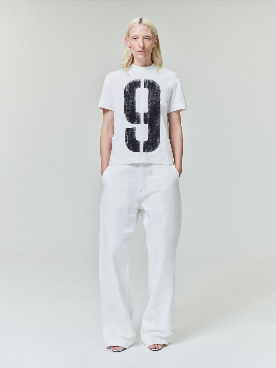 Womens 9 Tee White / XS view 1