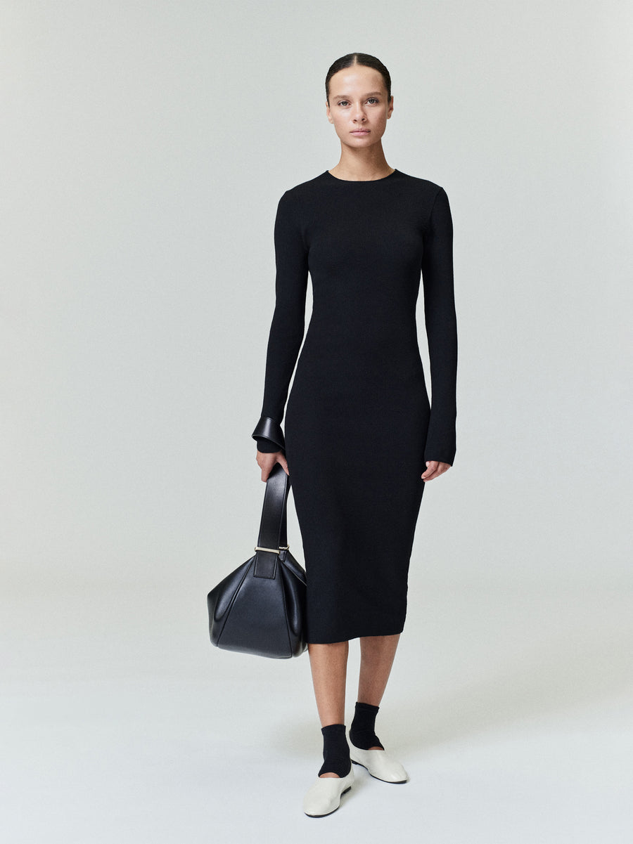 Womens Rib Long Sleeve Dress - Fear of God