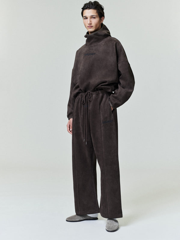 Suede Fleece Flare Pant