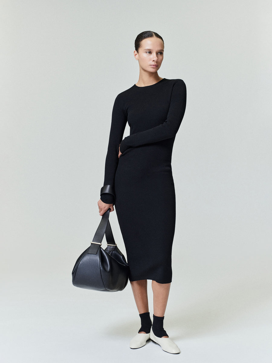 Womens Rib Long Sleeve Dress - Fear of God