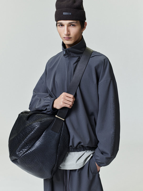 Tech Nylon Half Zip Track Jacket