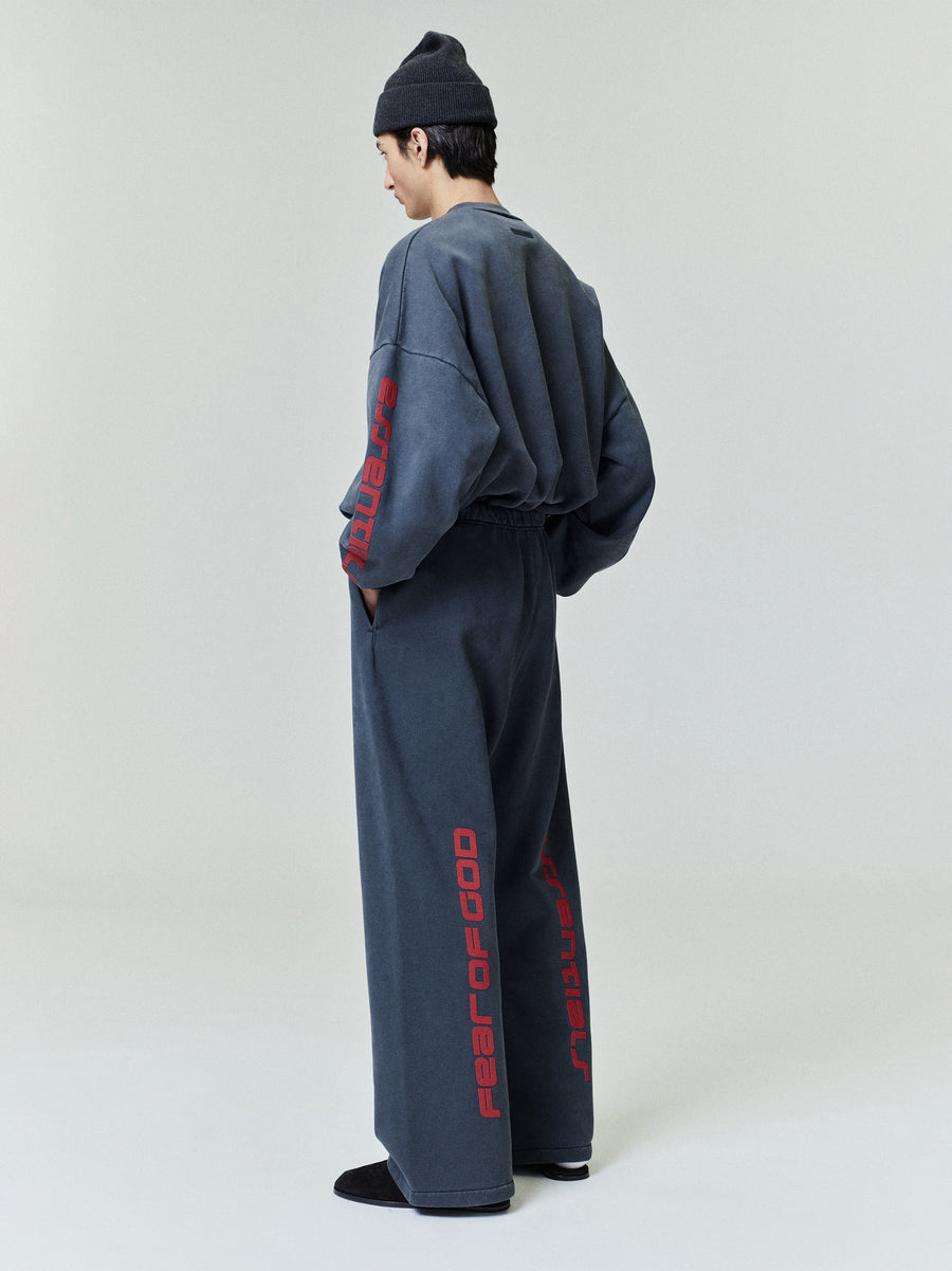 Heavy Fleece Cropped Relaxed Sweatshirt