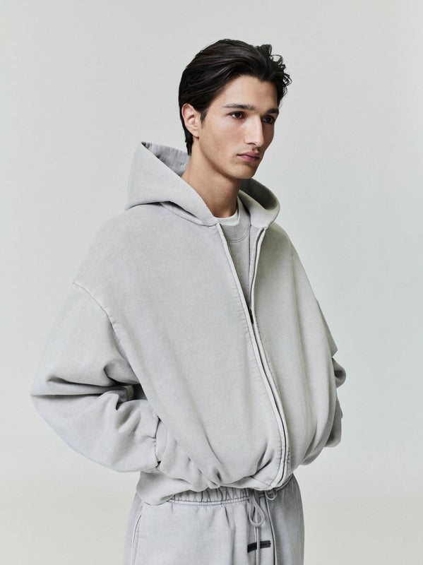 Embroidered Classic Full Zip Hoodie