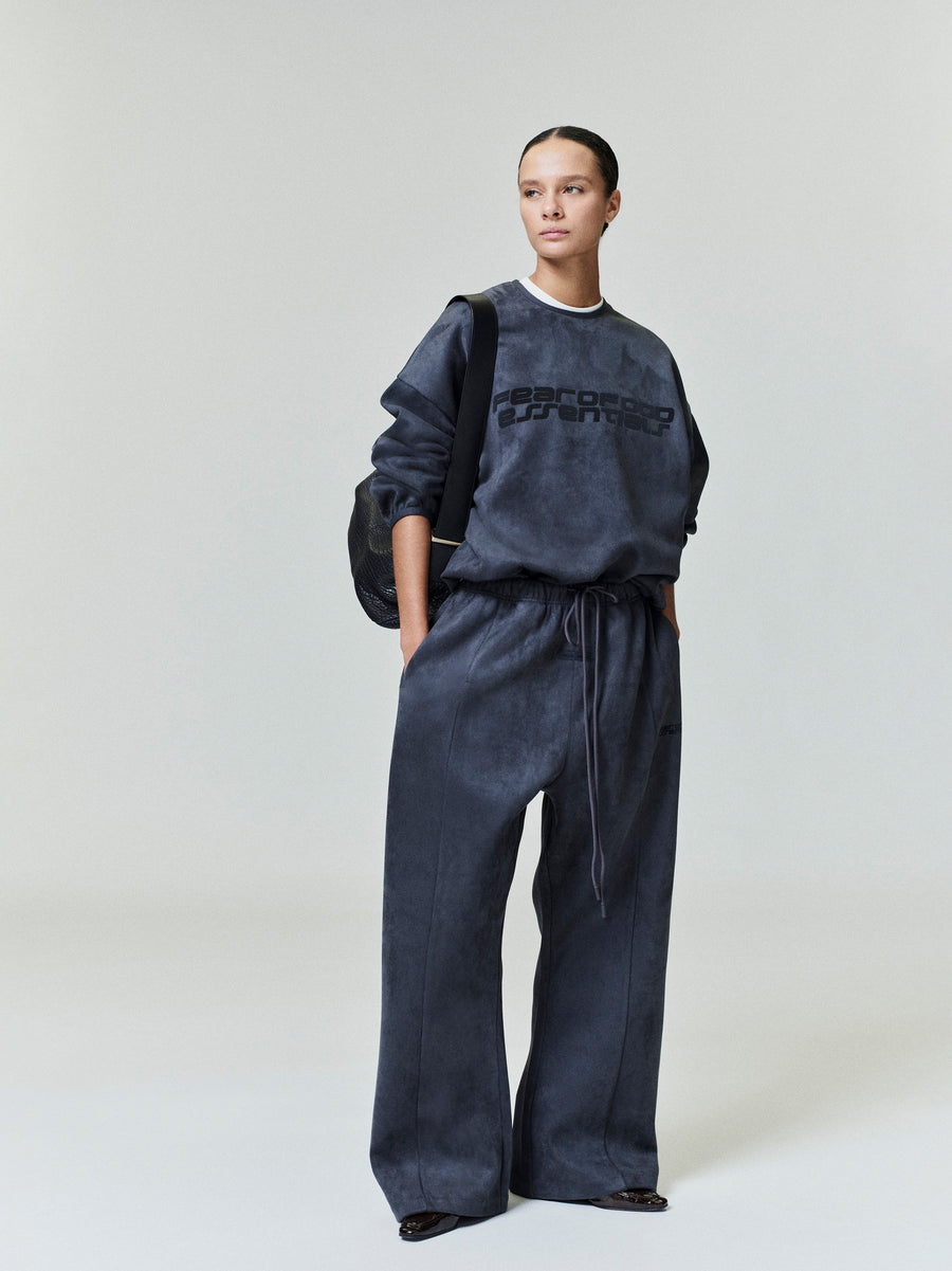 Suede Fleece Modern Crewneck Sweatshirt - Fear of God