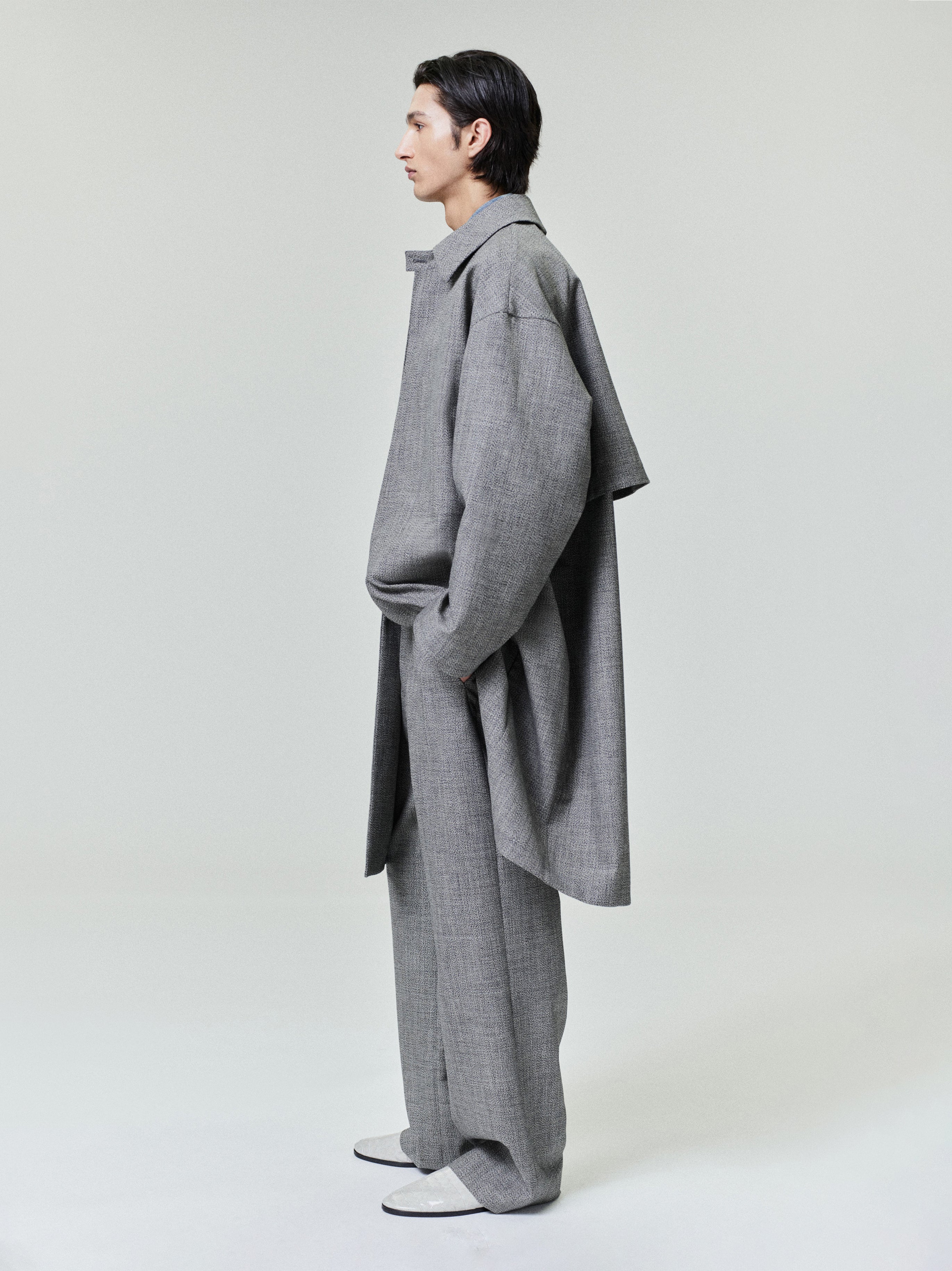 Mouline Wool Relaxed Trench Coat – Fear of God