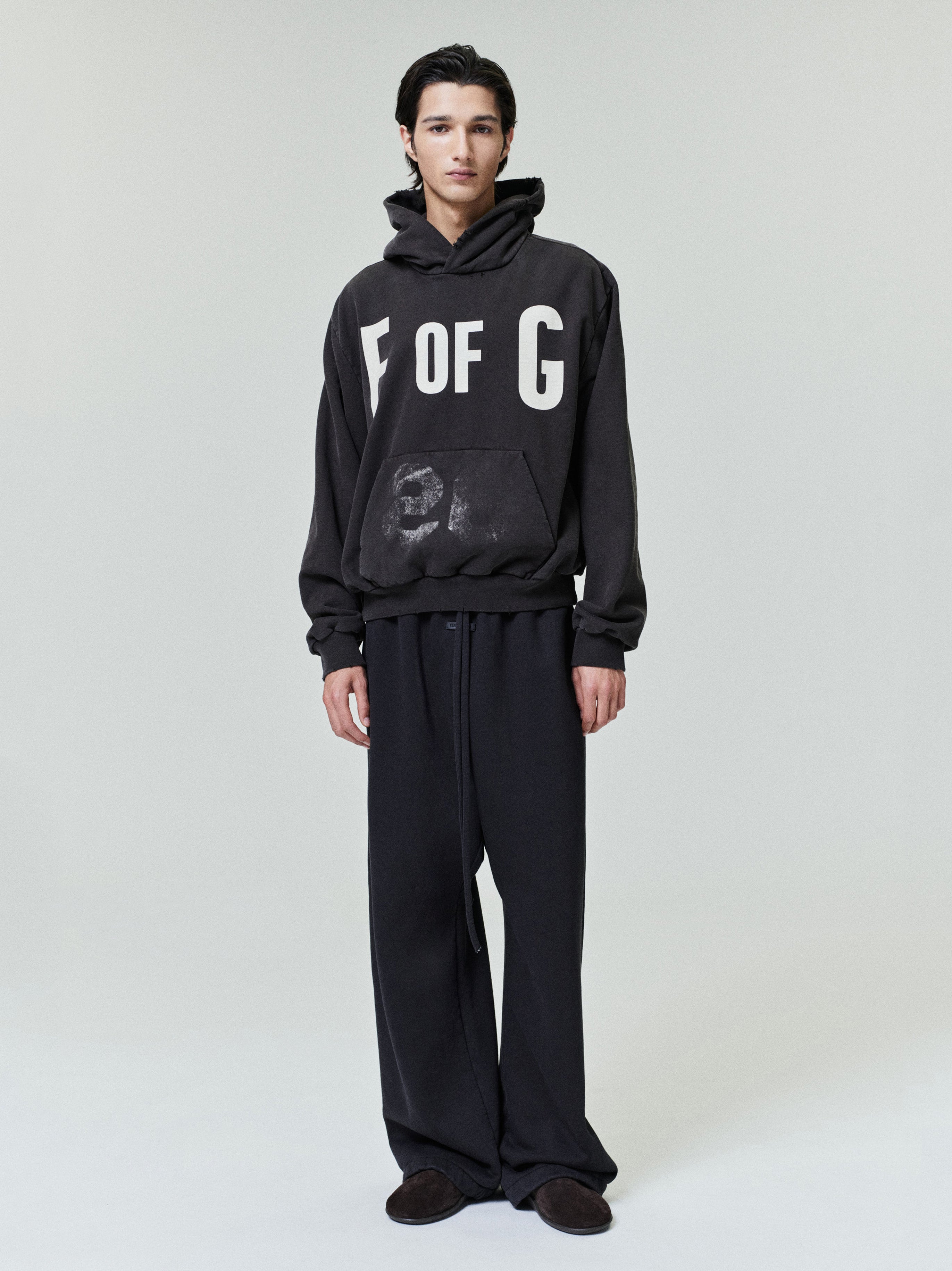 F Of G Classic Half Raglan Hoodie W/ Pocket – Fear of God