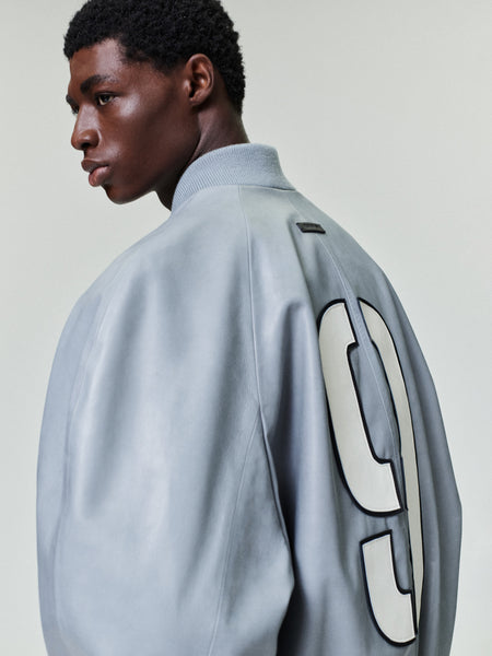 Leather 9 Raglan Bomber Jacket | Fear of God