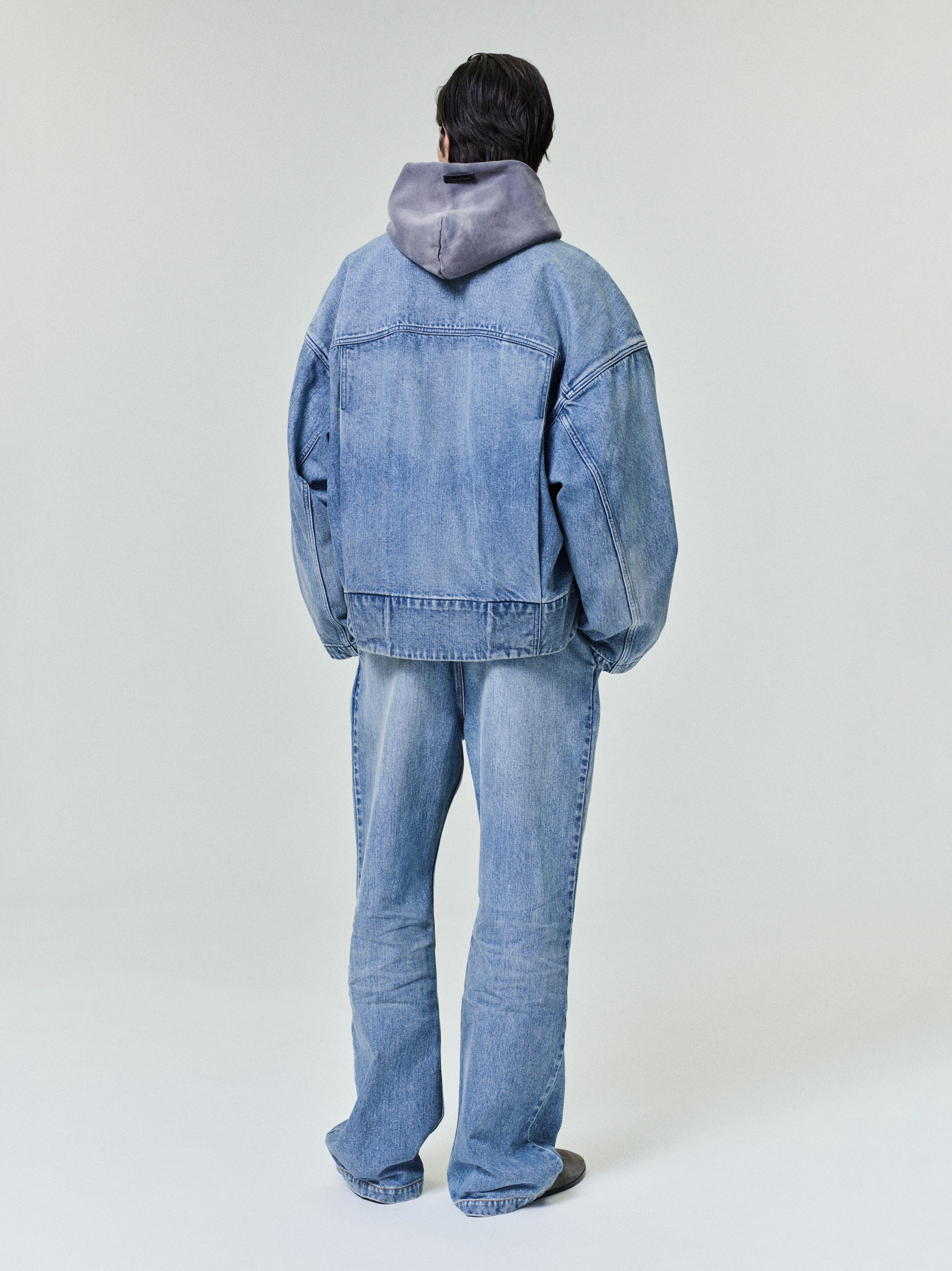 Denim Lapelless Jacket – Fear of God