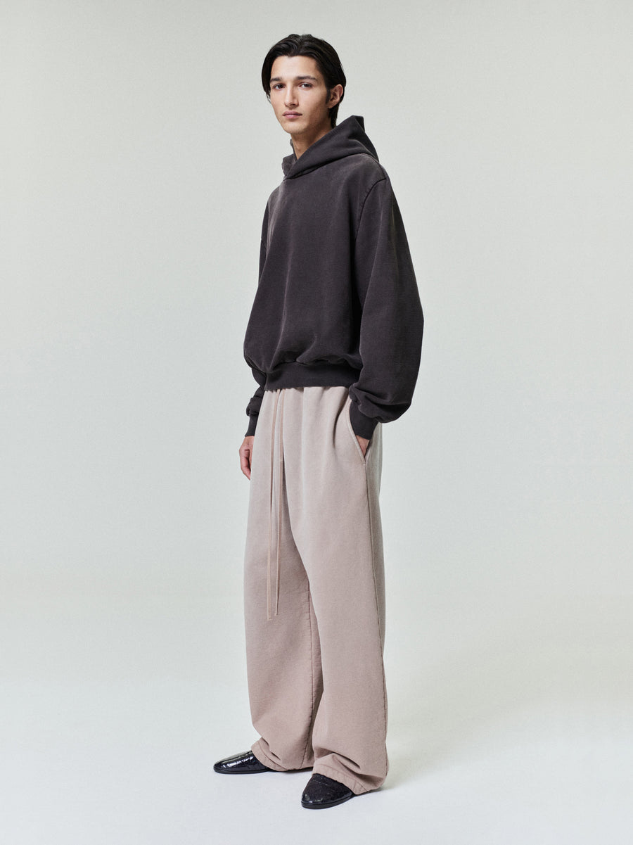 Sunfaded Wide Leg Sweatpant Dune Pearl / XS view 1