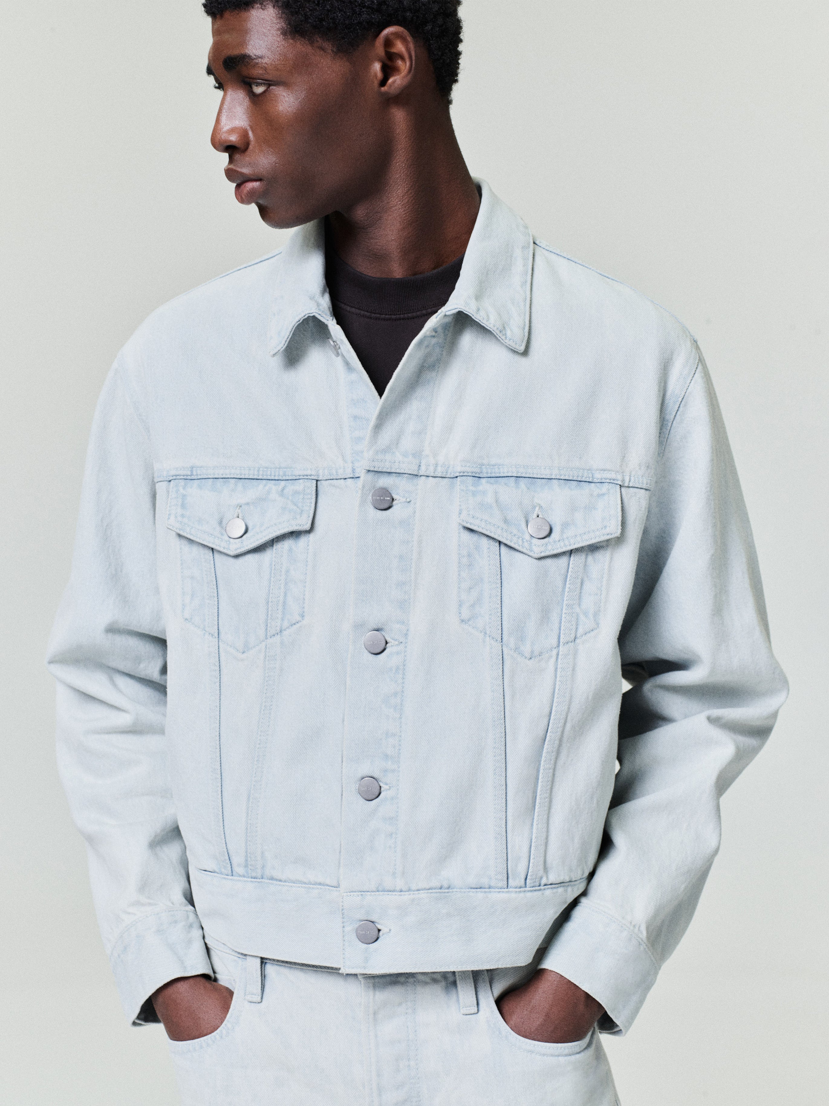 Bleached Denim Classic Trucker Jacket – Fear of God