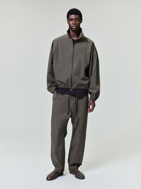 Bonded Nylon Tech Track Jacket view 1