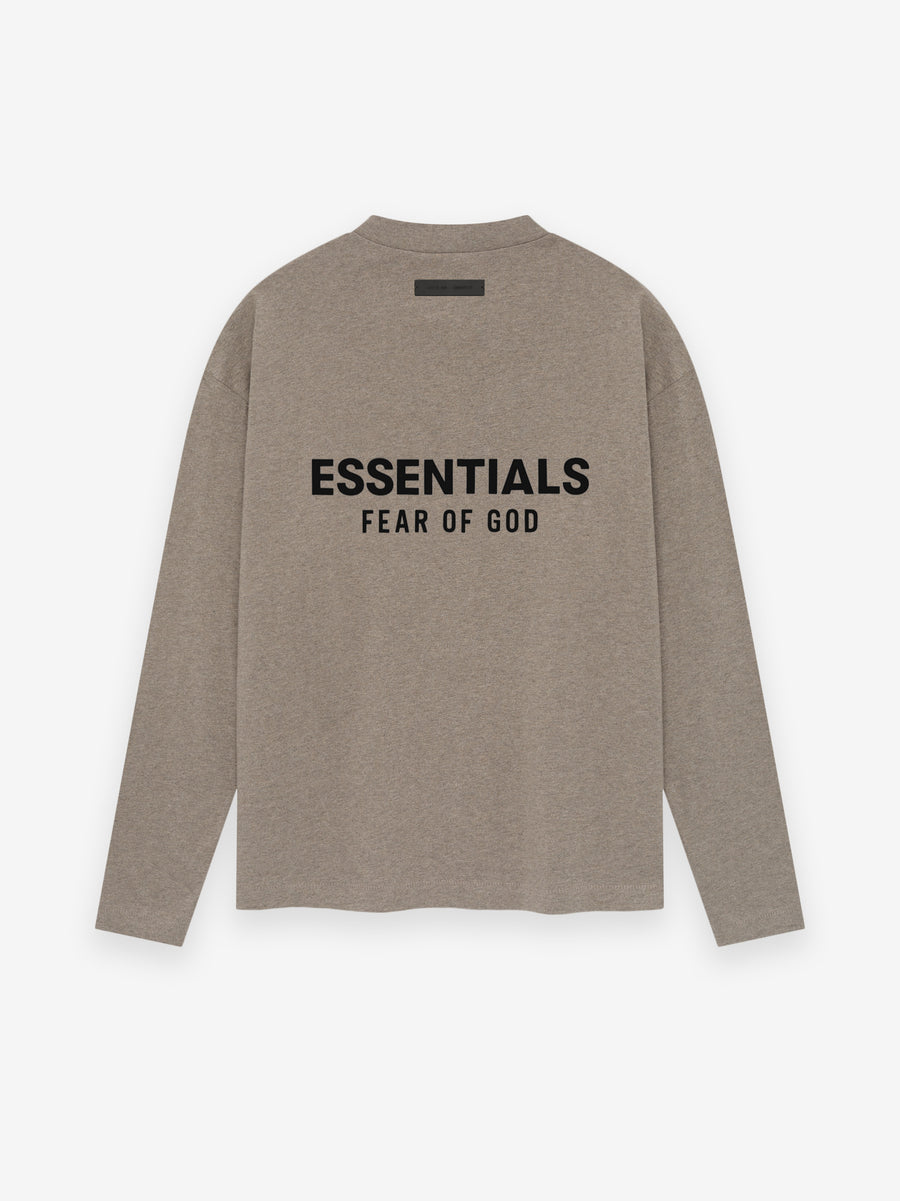 Essentials Classic Long Sleeve Tee Homestead Heather / XS view 3