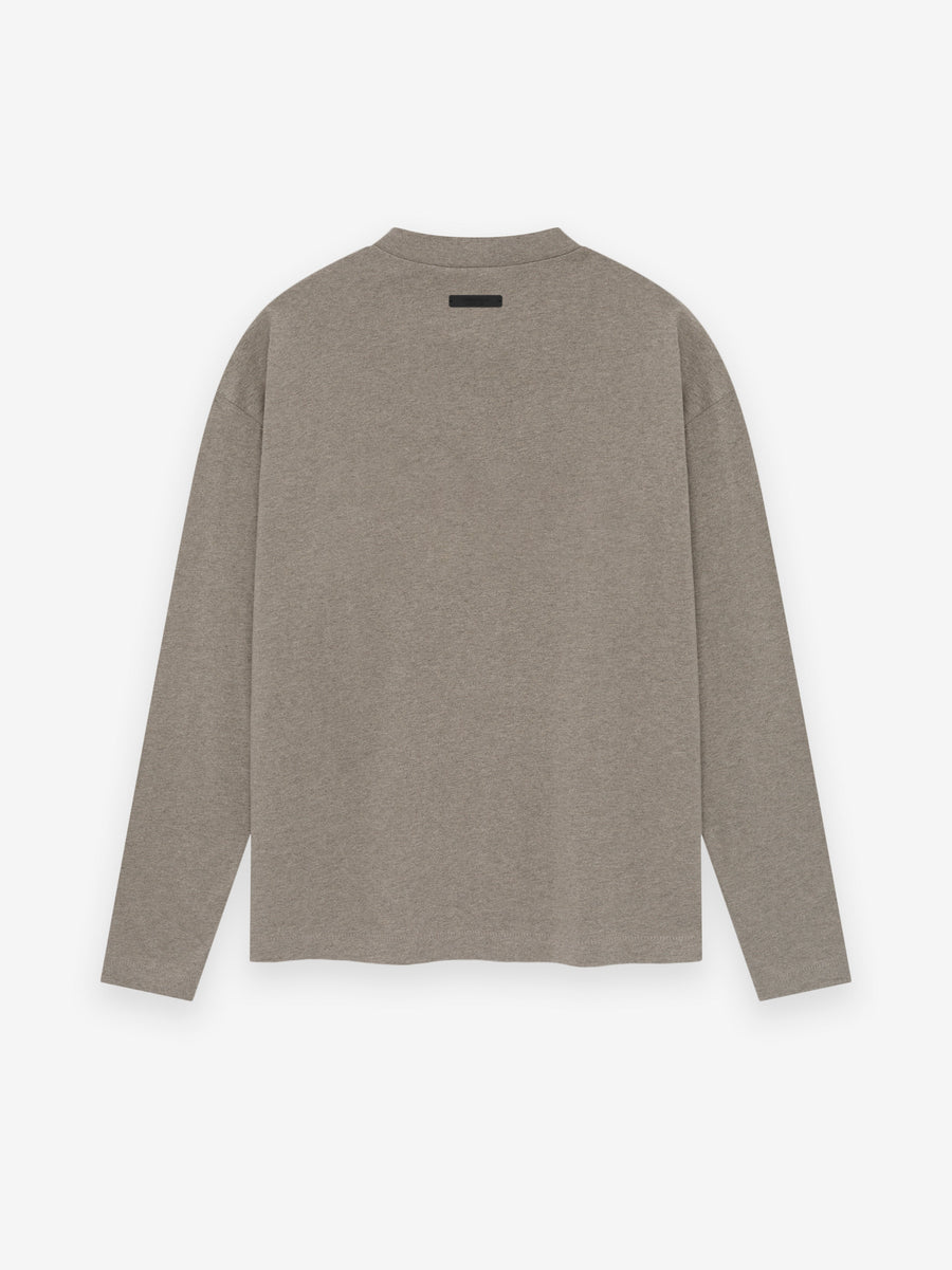 Essentials SS26 Classic Long Sleeve Tee Homestead Heather / XS view 2