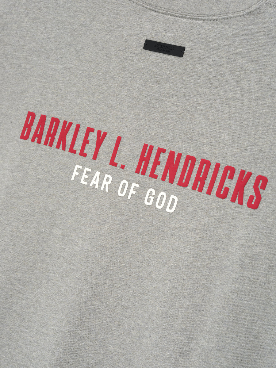 NBA X Barkley Hendricks 90S Tee Concrete Heather / XS view 4