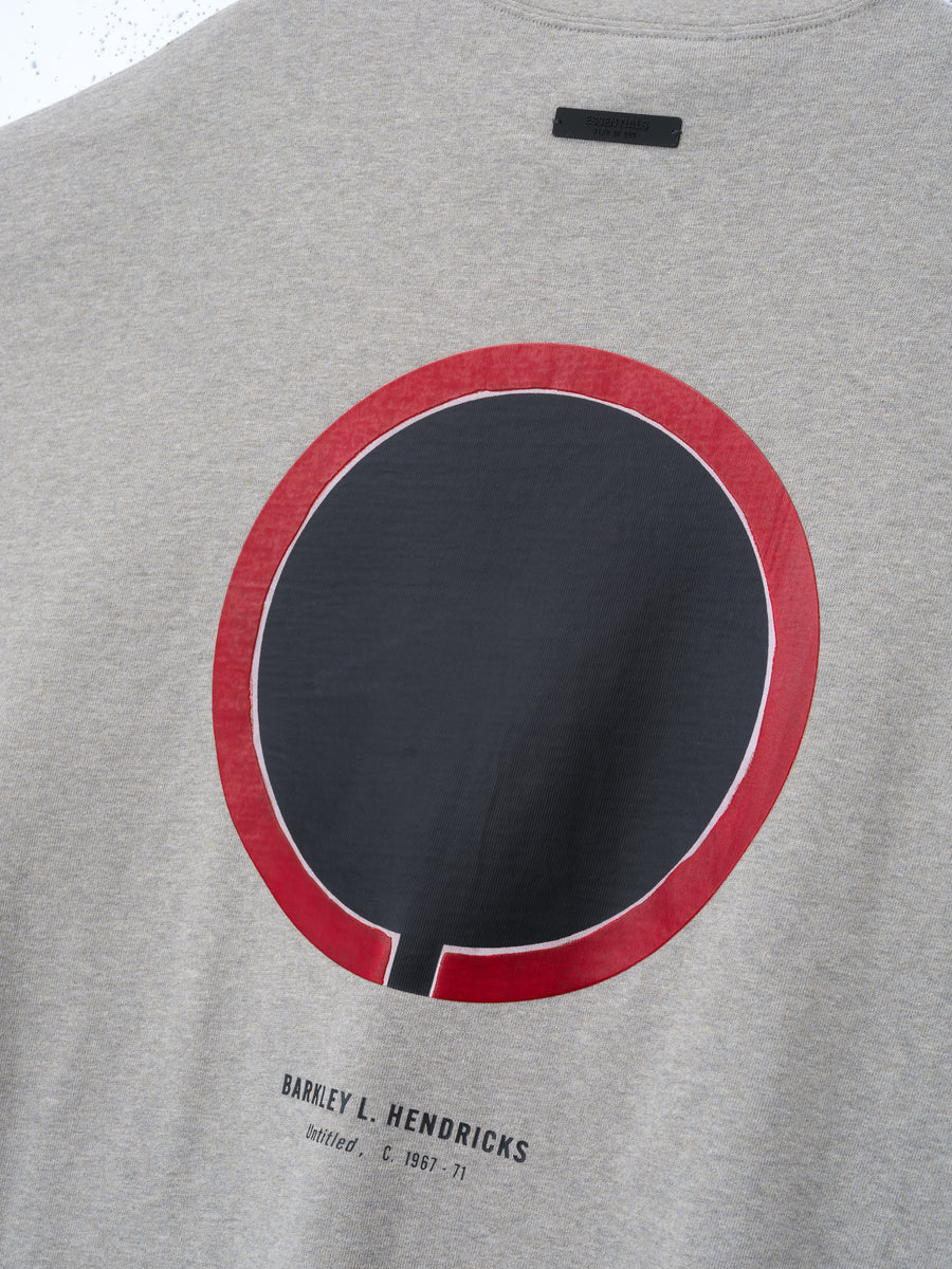 Sixers X Barkley Hendricks 90s Tee Concrete Heather / XS view 4