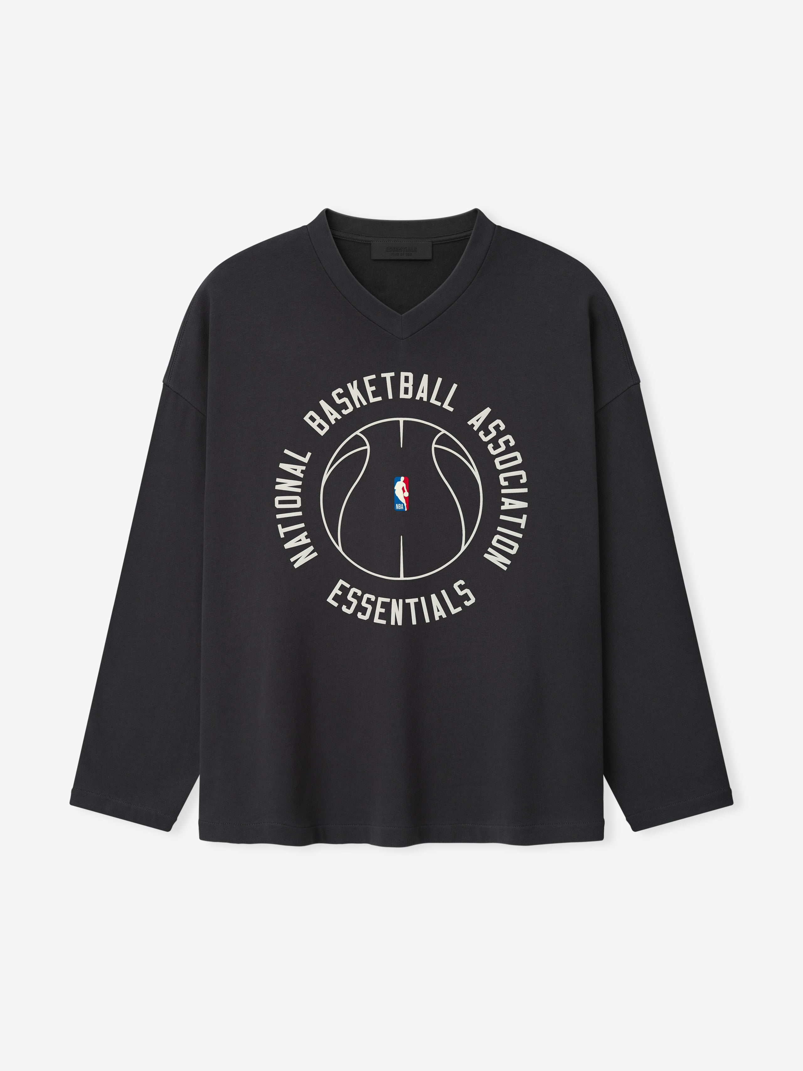 NBA X Barkley Hendricks Long Sleeve V-Neck Tee – Fear of God