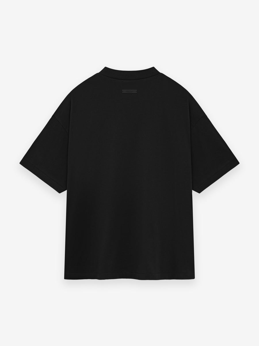 Jersey Crewneck Tee BLACK L