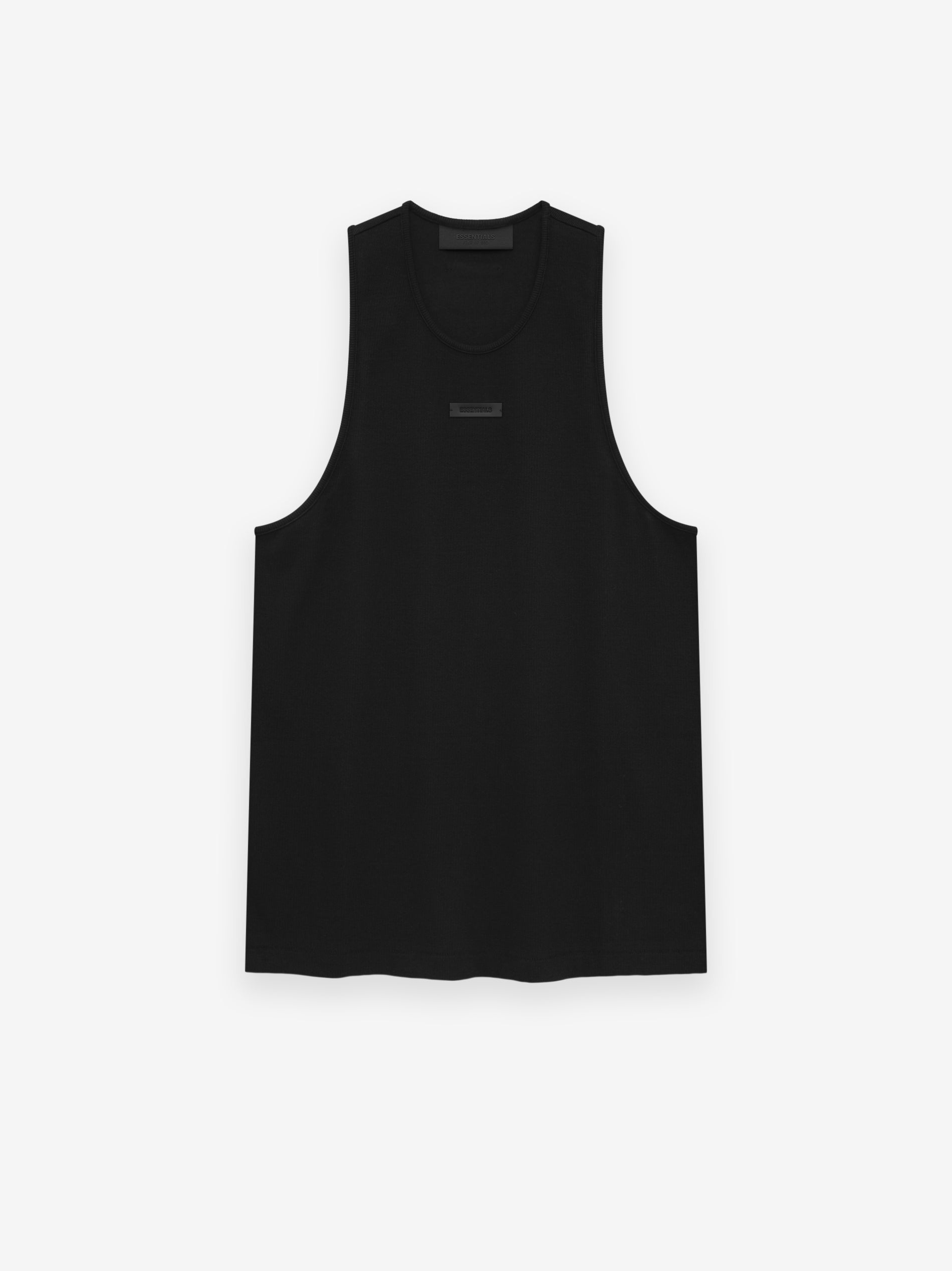 Ribbed Tank - Black | Fear of God ESSENTIALS | Fear of God