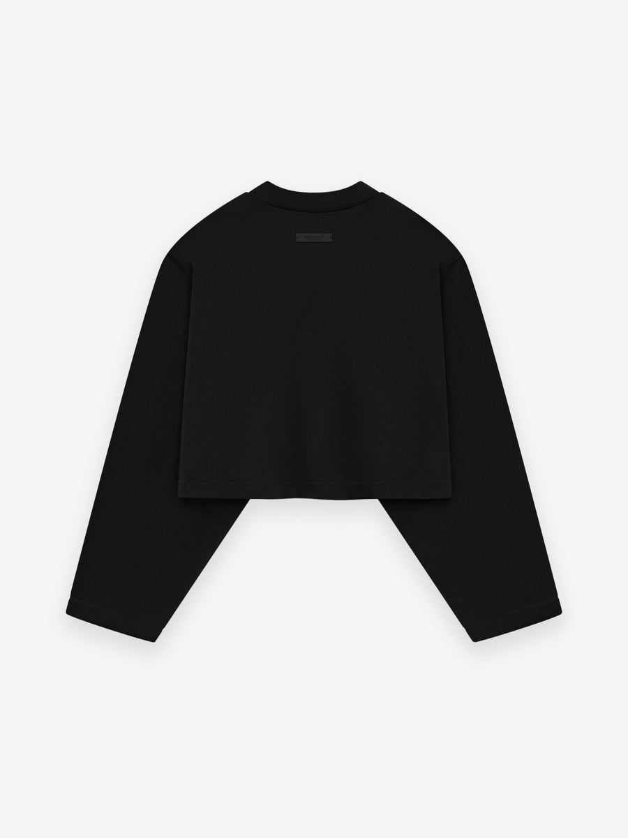 Womens Tri-Blend Cropped Longsleeve Shirt - Fear of God