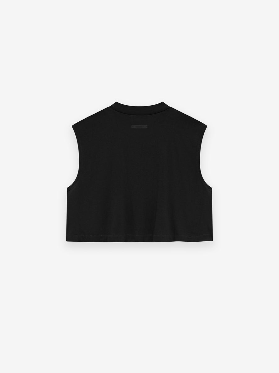 Women's Tri-Blend Cropped Muscle Tee - Fear of God