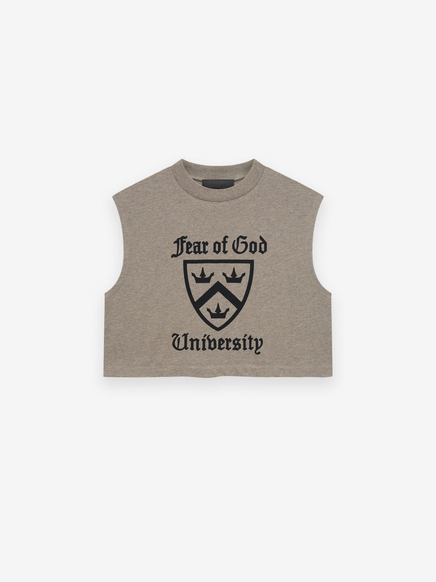 Women's Tri-Blend Cropped Muscle Tee - Fear of God