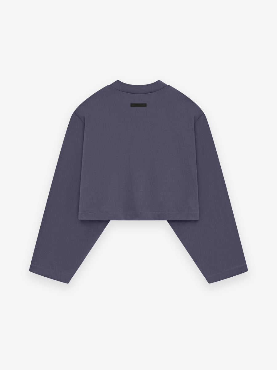 Women's Tri-Blend Cropped Longsleeve Shirt - Fear of God