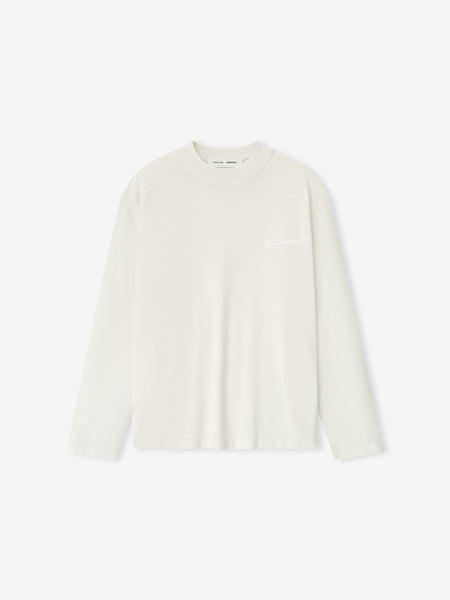 Womens Embroidered Classic Long Sleeve Tee