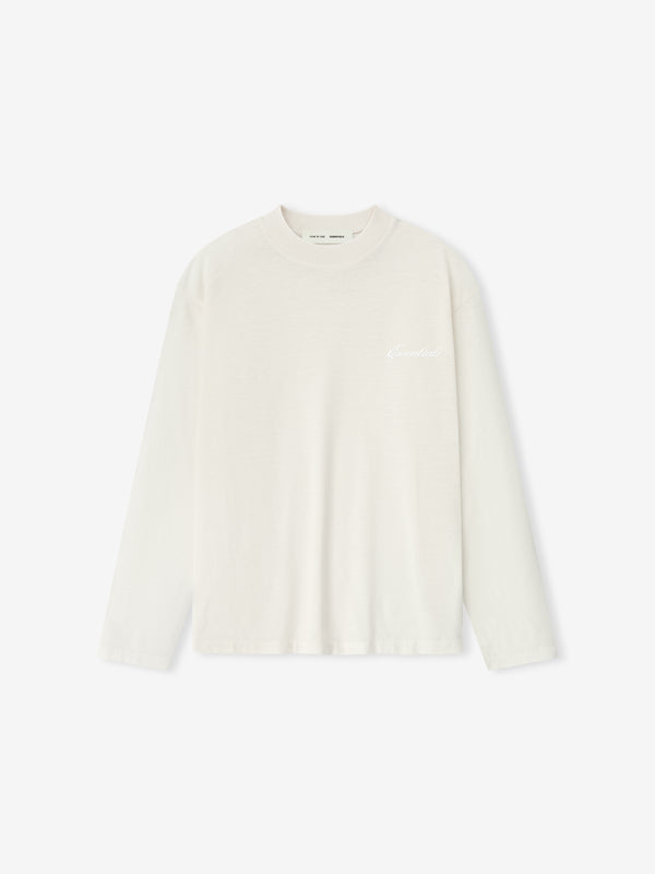 Womens Embroidered Classic Long Sleeve Tee