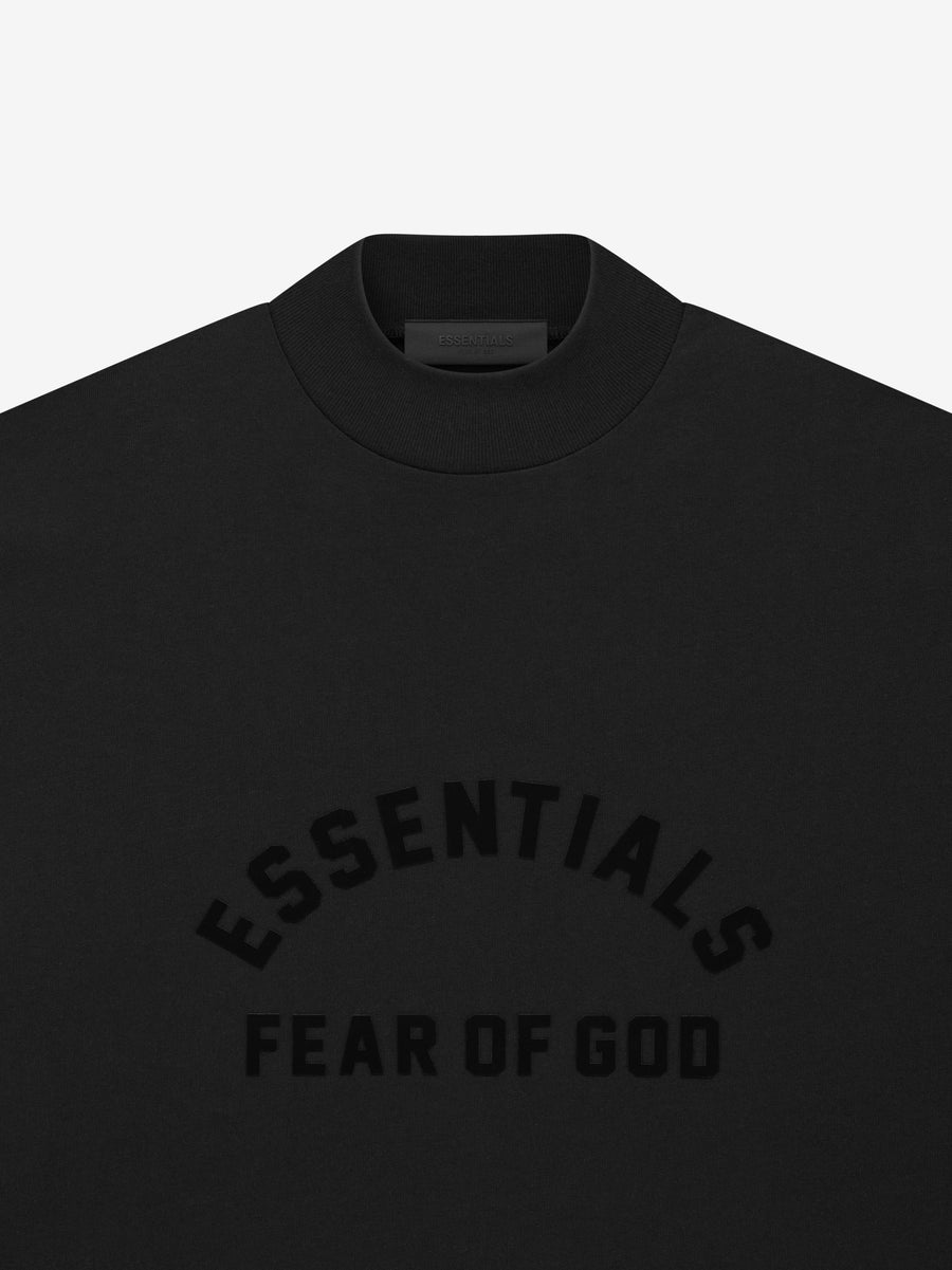 Camiseta Essentials Fear of God Jet Black Preto – COP CLUB