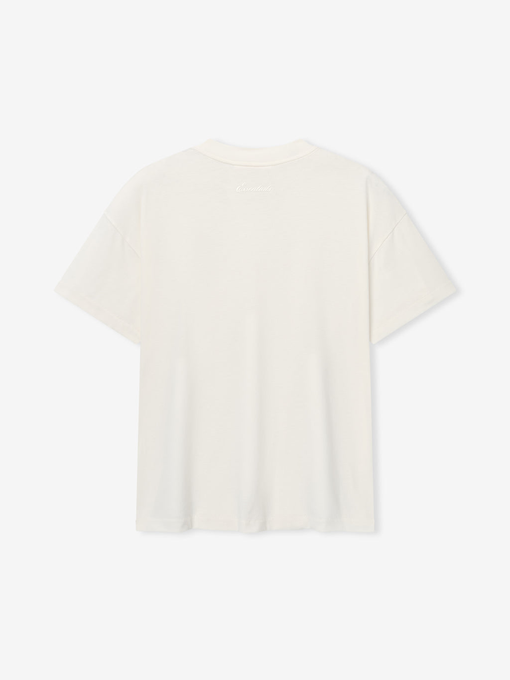 White sweater on a light beige background