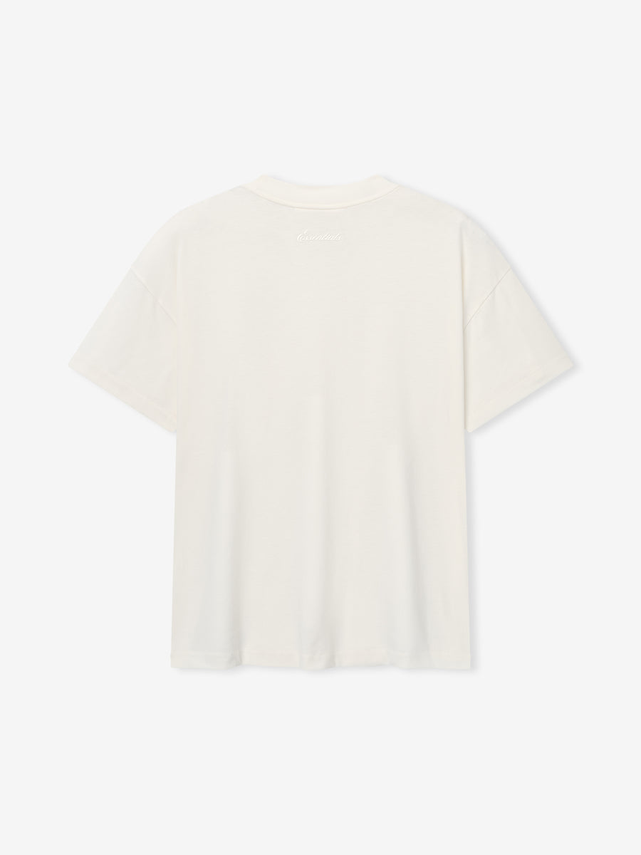 Signature Essential Tee Ivory / XS view 2