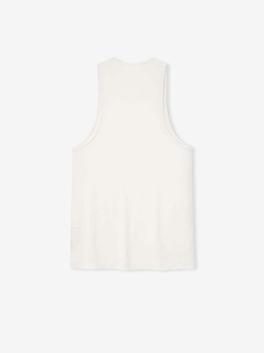Rib Tank Ivory / XS view 2