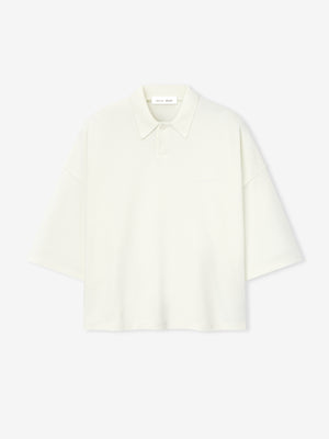 Pique Signature 90s Cropped Polo