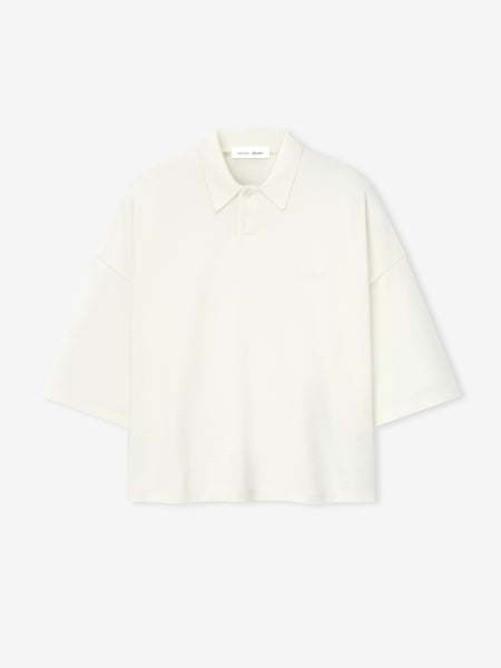 Pique Signature 90s Cropped Polo | Fear of God