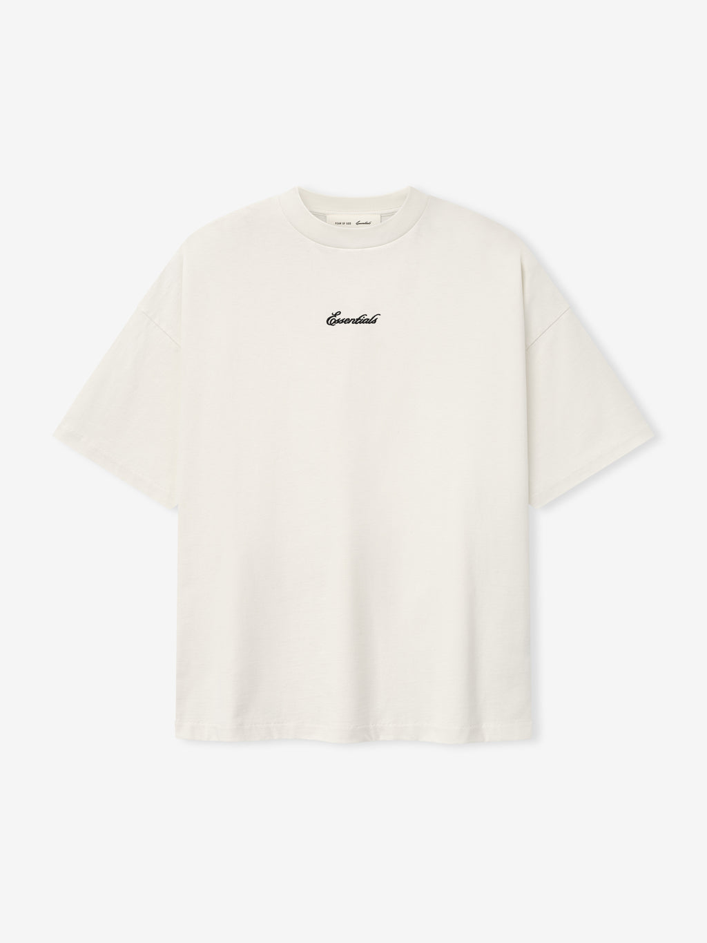 White tee shirt on a white background