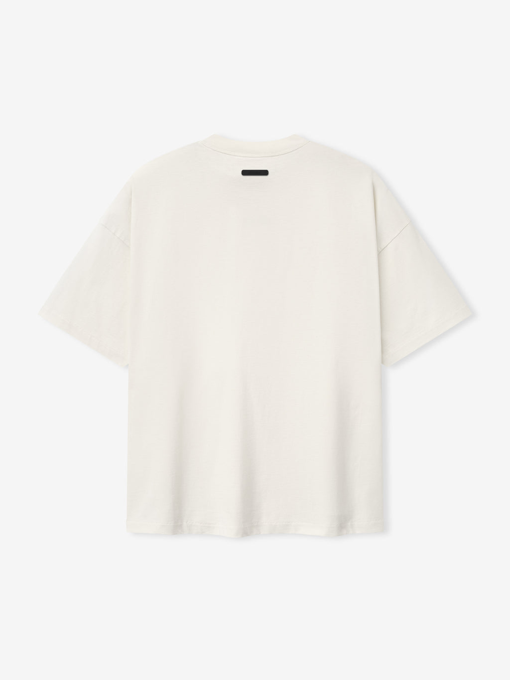 White t-shirt on a white background