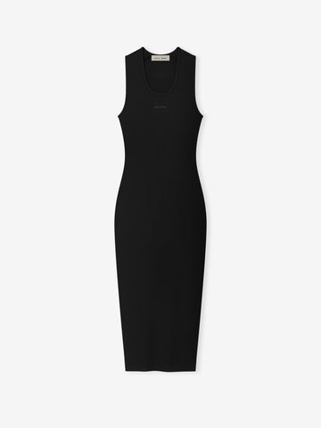 Womens Rib Knit Fitted Long Tank Dress | Fear of God