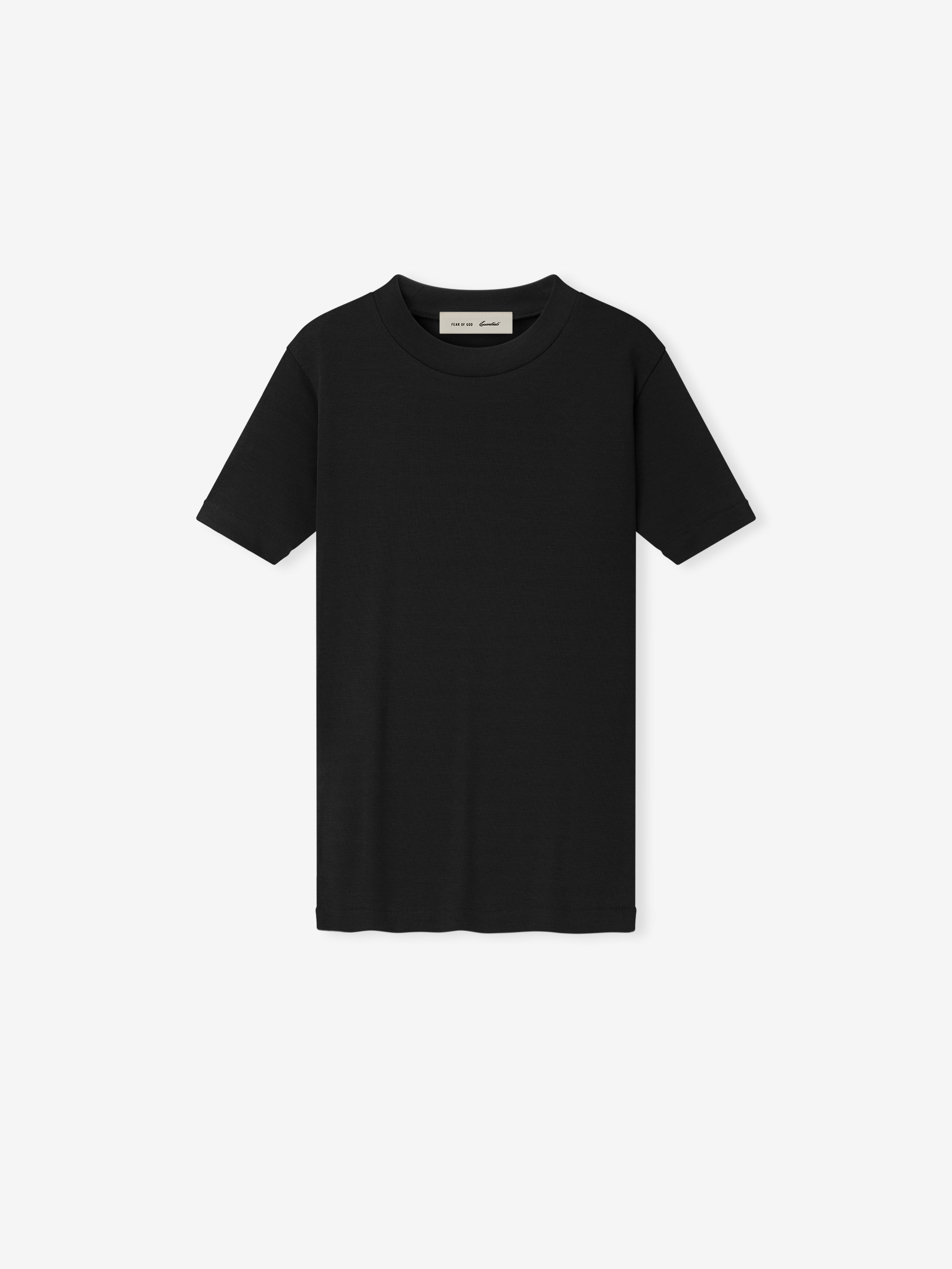Womens Rib Fitted Short Sleeve Tee – Fear of God