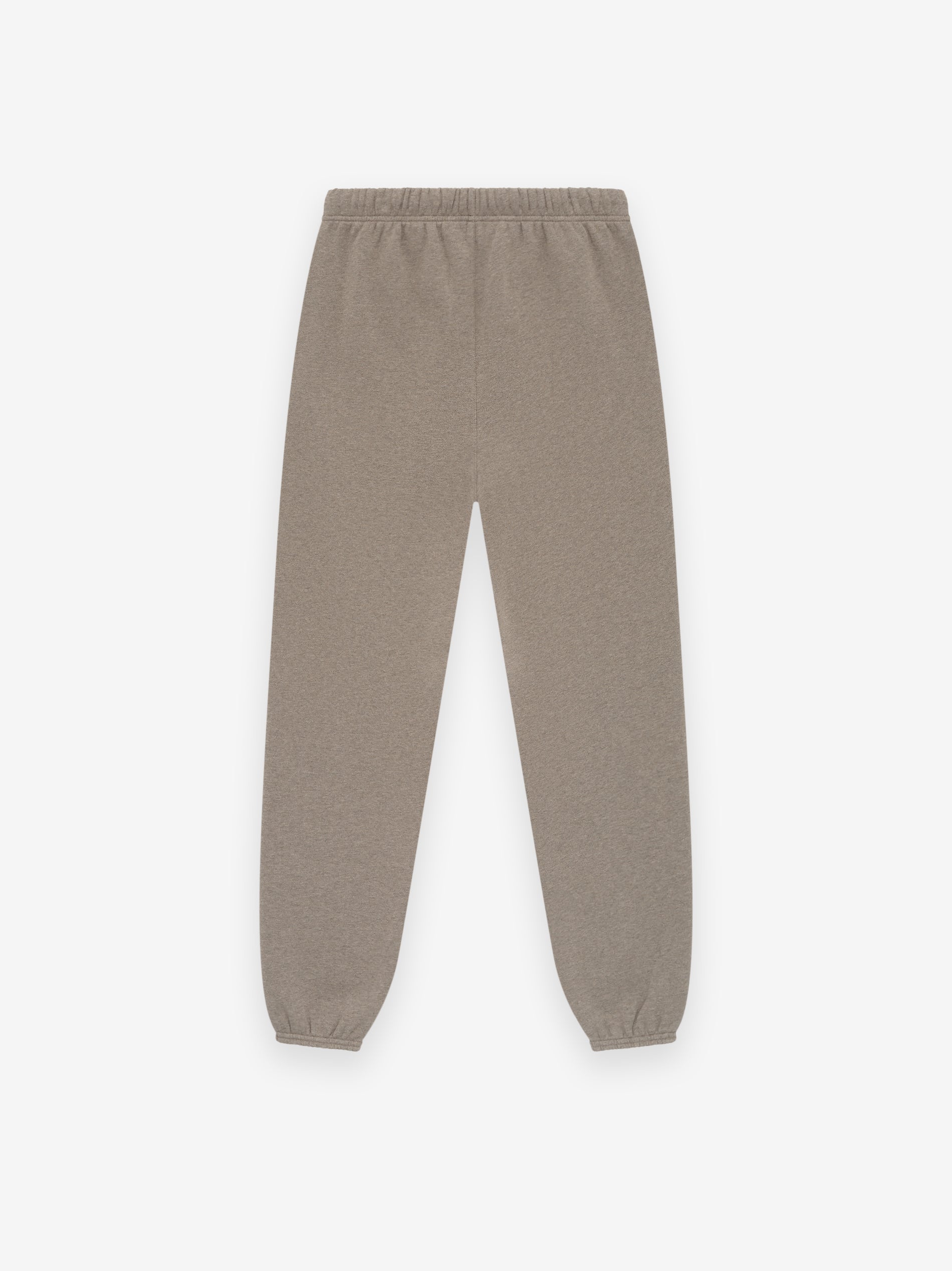 Homestead Heather fleece sweatpant in classic fit with elastic waistband and cuffs shown flat on white background