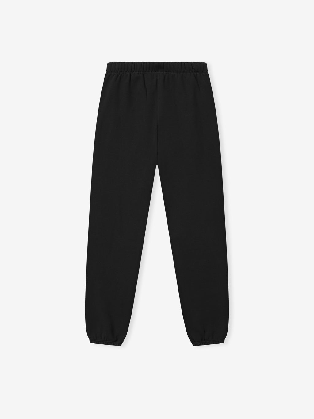 Black pants on a white background