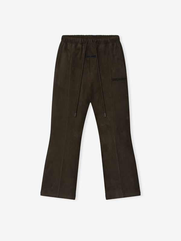 Suede Fleece Flare Pant