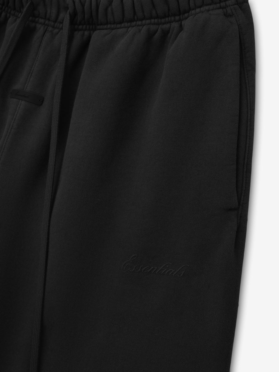 Signature Classic Fit Flare Sweatpant Faded Black / XS view 3